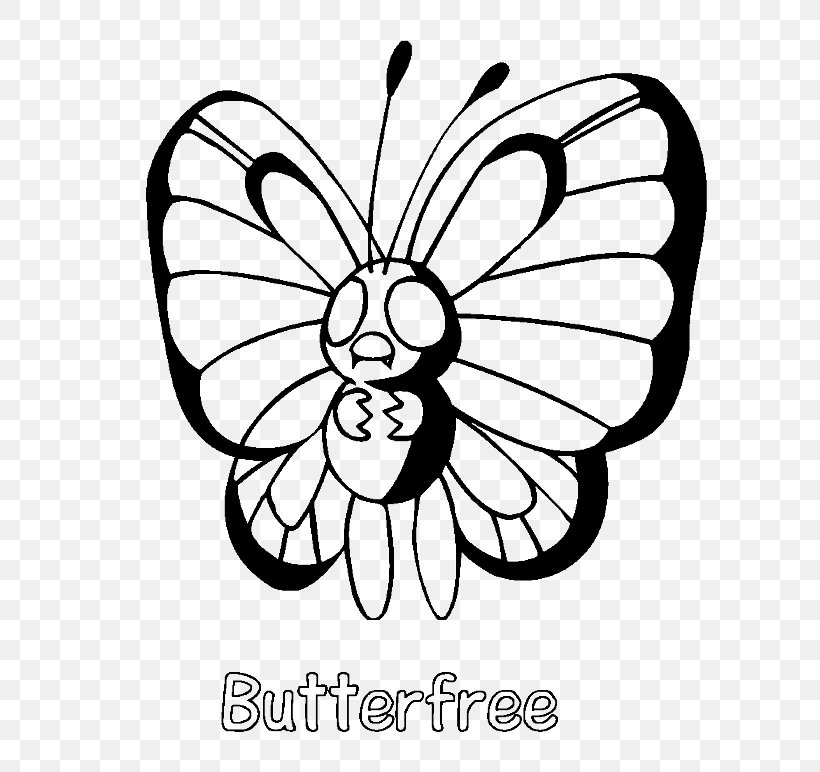 Pokémon Red And Blue Ash Ketchum Butterfree Pikachu, PNG, 600x772px, Ash Ketchum, Area, Artwork, Beedrill, Black And White Download Free