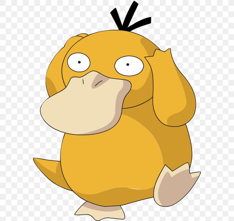 Psyduck Pokémon GO Pokémon X And Y Pikachu, PNG, 589x775px, Psyduck, Art, Artwork, Beak, Bulbasaur Download Free