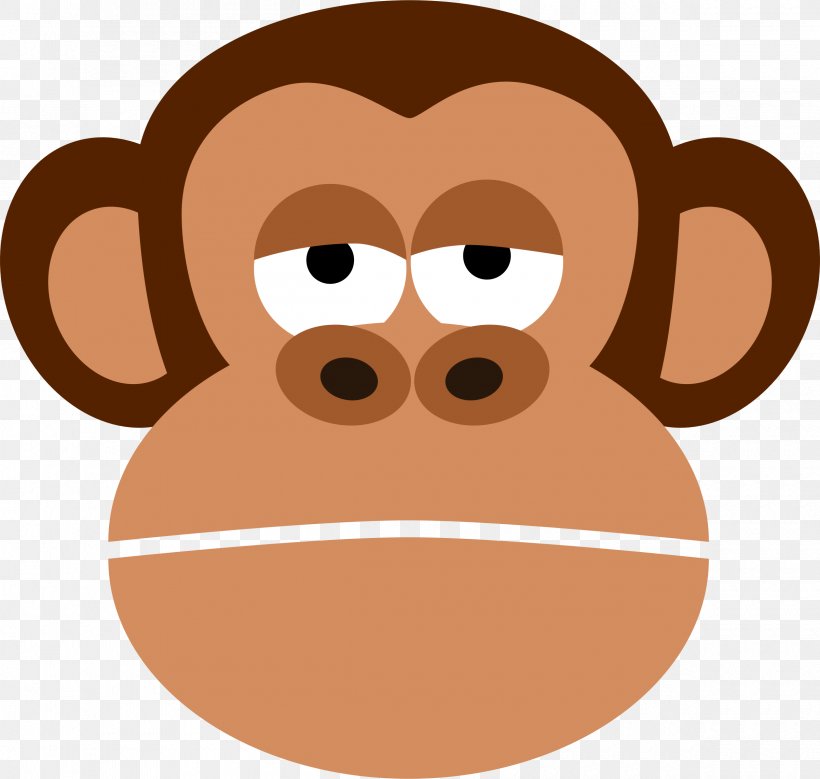 Chimpanzee Baby Monkeys Clip Art, PNG, 2400x2282px, Chimpanzee, Ape, Baby Monkeys, Cartoon, Face Download Free