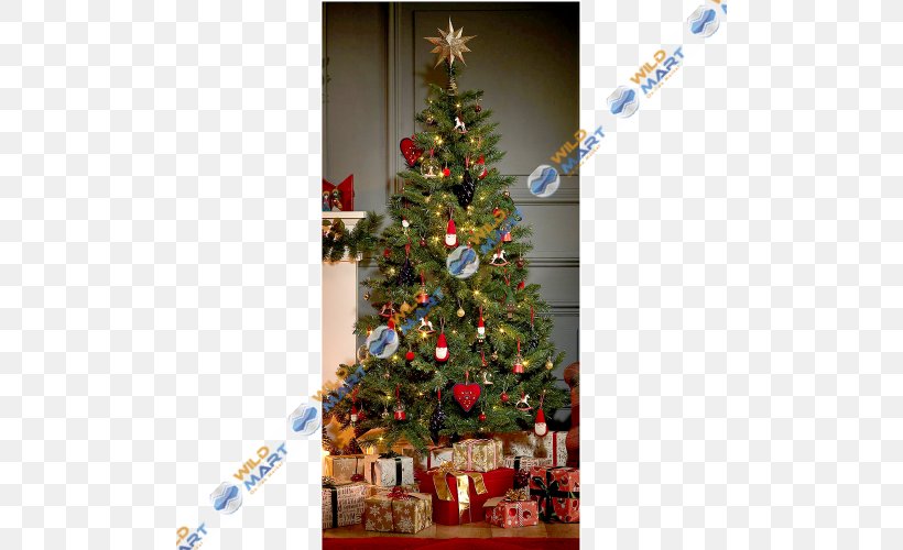 Christmas Tree Christmas Ornament Spruce Fir Pine, PNG, 500x500px, Christmas Tree, Christmas, Christmas Decoration, Christmas Ornament, Conifer Download Free