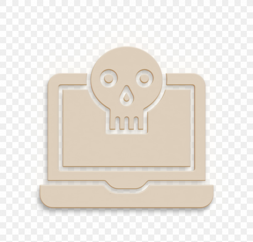 Laptop Icon Skull Icon Cyber Icon, PNG, 1342x1284px, Laptop Icon, Beige, Cyber Icon, Skull Icon Download Free