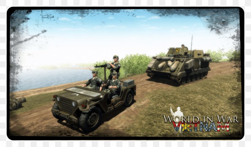 Men Of War: Vietnam Video Games Churchill Tank, PNG, 2028x1188px, Men Of War Vietnam, Armored Car, Artillery, Churchill Tank, Combat Vehicle Download Free