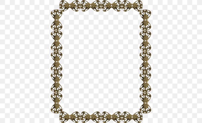Picture Frames Download, PNG, 408x500px, Picture Frames, Body Jewelry, Chain, File Size, Film Frame Download Free