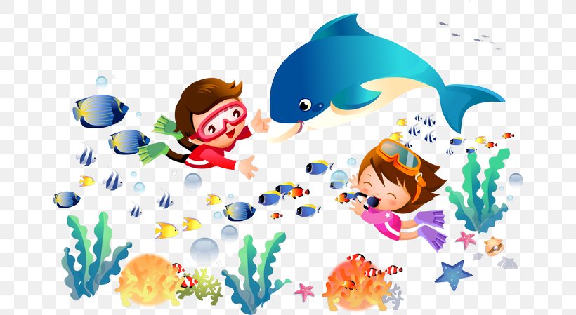 Scuba Diving Underwater Diving, PNG, 670x449px, Scuba Diving, Art, Cartoon, Child, Fictional Character Download Free