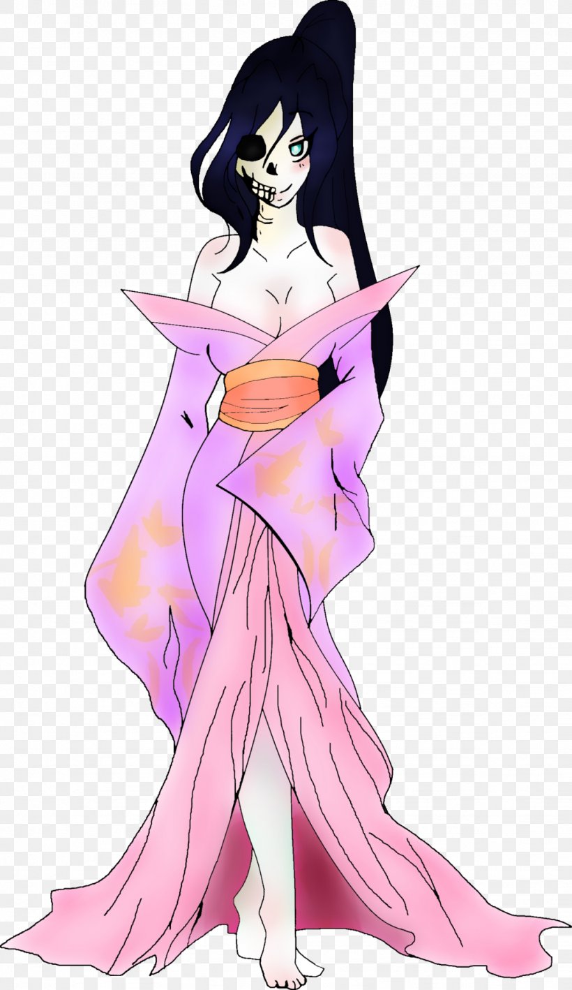 Yuki Onna Ai Enma Woman Hone-onna Yōkai, PNG, 1024x1771px, Watercolor, Cartoon, Flower, Frame, Heart Download Free