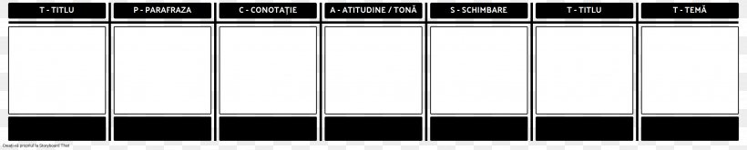 Storyboard Computer Software Template Screenplay, PNG, 2868x578px, Storyboard, Black, Black And White, Black White, Computer Software Download Free