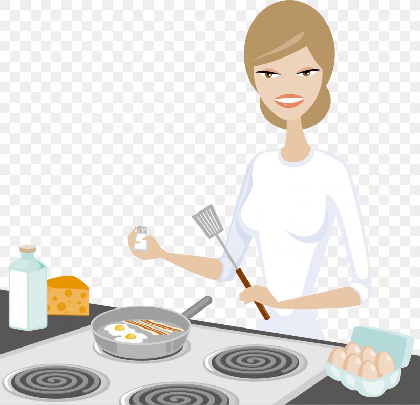 Breakfast Cartoon Illustration, PNG, 3000x2888px, Breakfast, Artworks, Cartoon, Cook, Cuisine Download Free