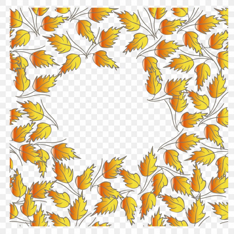 Leaf Autumn Clip Art, PNG, 1500x1500px, Watercolor, Cartoon, Flower, Frame, Heart Download Free