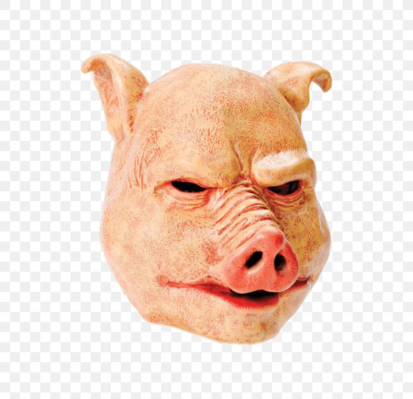 Pig Costume Party Mask Halloween, PNG, 500x793px, Pig, Carnival, Clothing, Cosplay, Costume Download Free