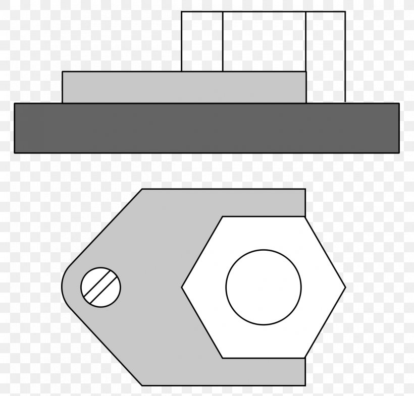 Positive Locking Device Nut Safety Wire Bolt Screw Thread, PNG