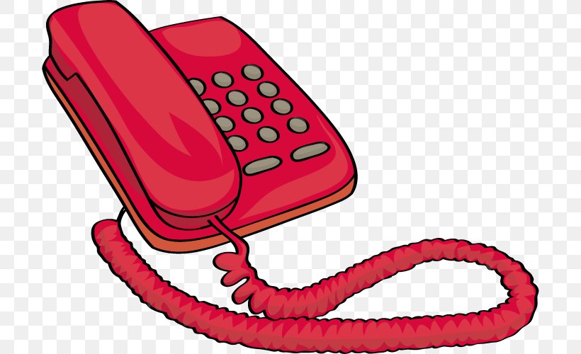 Telephone Red Clip Art, PNG, 703x500px, Telephone, Adobe Systems, Area, Artwork, Artworks Download Free