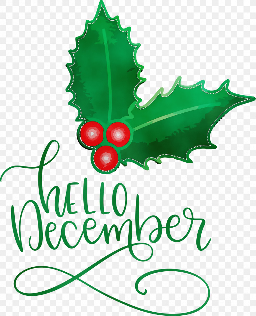 Christmas Day, PNG, 2429x2999px, Hello December, Christmas Day, December, Logo, Paint Download Free