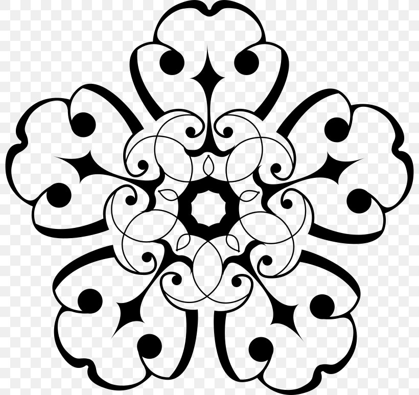 Flower Clip Art, PNG, 800x773px, Flower, Artwork, Black, Black And White, Drawing Download Free
