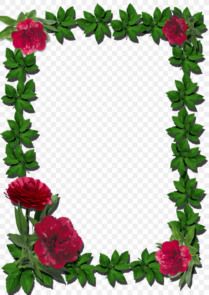 Picture Frames Flower Clip Art, PNG, 2480x3510px, Picture Frames, Color, Cut Flowers, Floral Design, Floristry Download Free