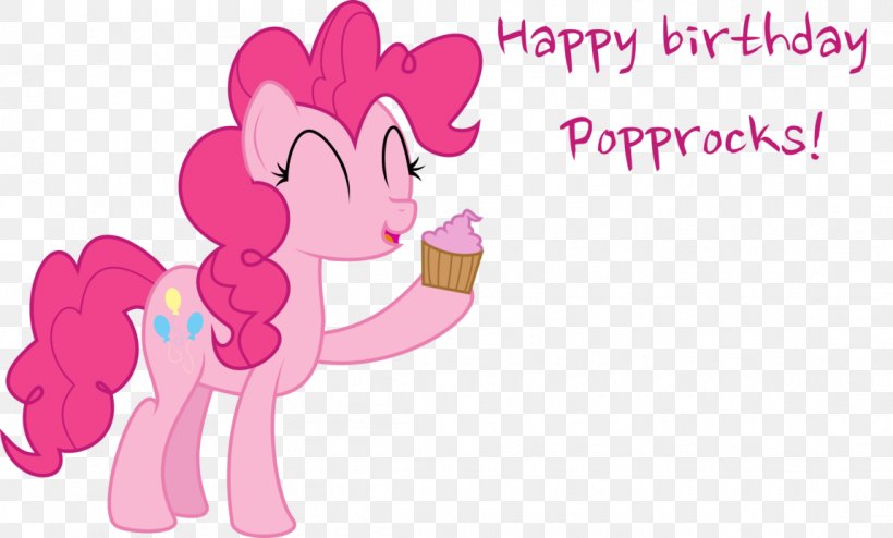 Pony Pinkie Pie Birthday Art, PNG, 1150x694px, Watercolor, Cartoon, Flower, Frame, Heart Download Free