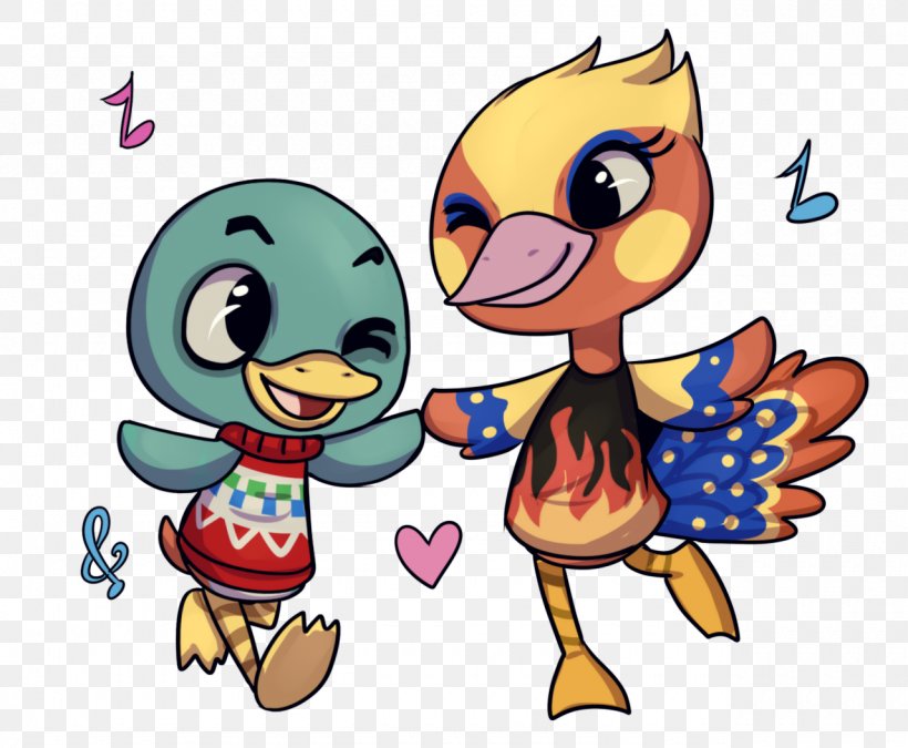 Ducks, Geese & Swans Animal Crossing: New Leaf Ducks, Geese And Swans Illustration, PNG, 1280x1054px, Duck, Animal Crossing New Leaf, Art, Artwork, Beak Download Free