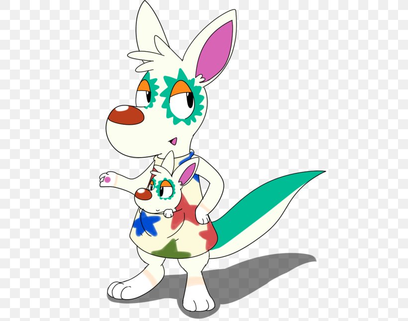 Easter Bunny Rabbit Animal Crossing: New Leaf Art Clip Art, PNG, 500x646px, Easter Bunny, Animal Crossing, Animal Crossing New Leaf, Art, Artwork Download Free