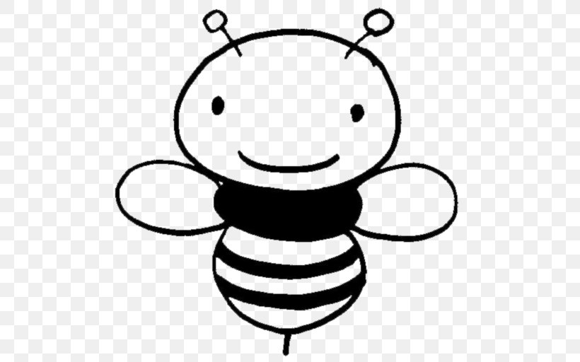 European Dark Bee Colouring Pages Clip Art Queen Bee, PNG, 512x512px, Bee, Area, Artwork, Beehive, Black And White Download Free