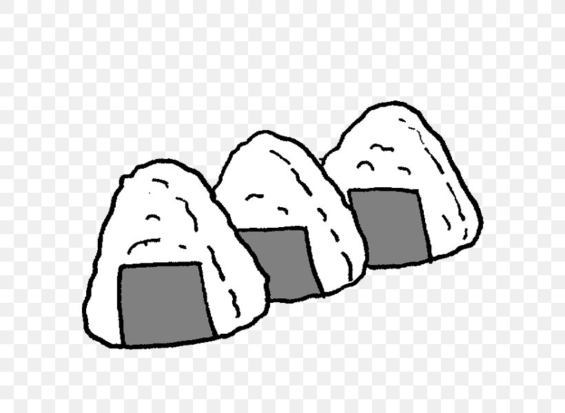 Onigiri Ebetsu Kushiro Betsukai Bibai, PNG, 600x600px, Onigiri, Area, Artwork, Black, Black And White Download Free