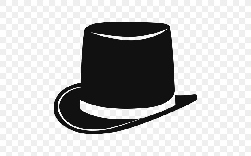 Top Hat Portable Network Graphics Image Men's Black, PNG, 512x512px, Hat, Baseball Cap, Black And White, Boater, Cowboy Hat Download Free
