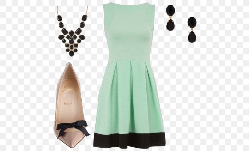 Dress Fashion Clothing Shoe Footwear, PNG, 500x500px, Dress, Blazer, Bodice, Bow Tie, Chic Download Free