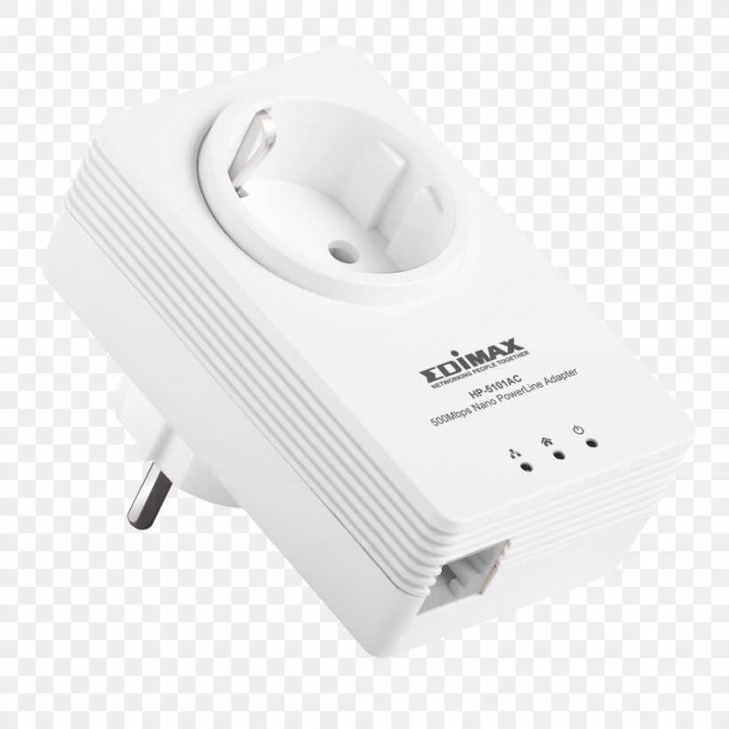 Power-line Communication Computer Network Ethernet Adapter Electrical Cable, PNG, 1000x1000px, Powerline Communication, Ac Power Plugs And Sockets, Adapter, Computer Network, Edimax Download Free