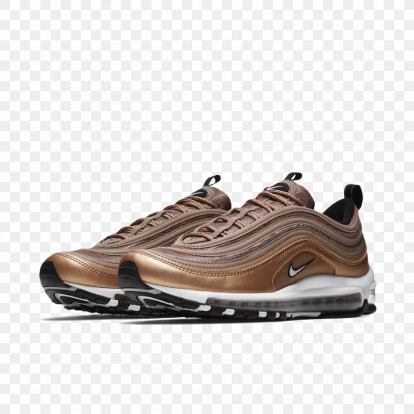 Nike Air Max 97 Sneakers Shoe Air Jordan, PNG, 872x872px, Nike Air Max 97, Air Jordan, Athletic Shoe, Brown, Cross Training Shoe Download Free