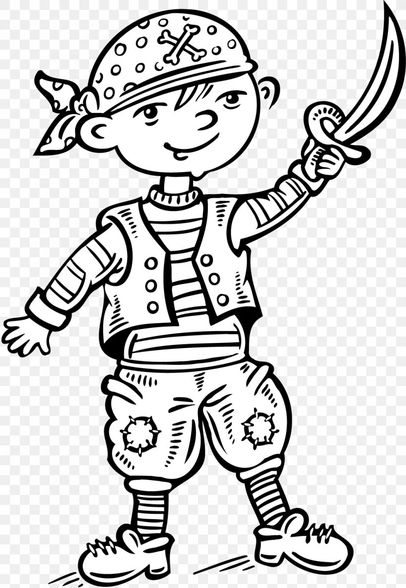 Piracy Jolly Roger Royalty-free Coloring Book Child, PNG, 1060x1536px, Piracy, Arm, Art, Black And White, Boy Download Free