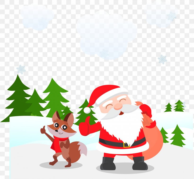 Santa Claus Christmas Vecteur, PNG, 1762x1623px, Santa Claus, Christmas, Christmas Decoration, Christmas Ornament, Christmas Tree Download Free