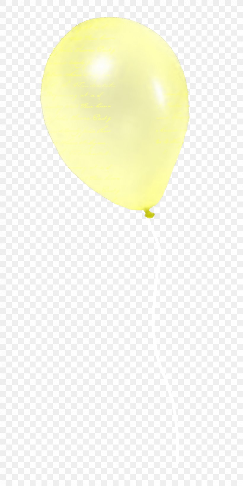 Balloon Yellow, PNG, 1200x2400px, Balloon, Yellow Download Free