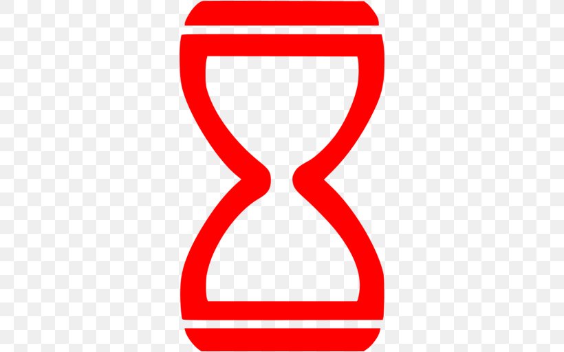 Red Time Symbol, PNG, 512x512px, Red, Area, Brand, Hourglass, Kellaaeg Download Free