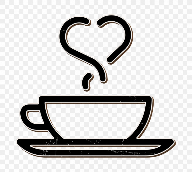 Saint Valentine Day Lineal Icon Cup Of Coffe With Heart Icon Food Icon, PNG, 1238x1108px, Food Icon, Cup, Heart, Symbol, Text Download Free
