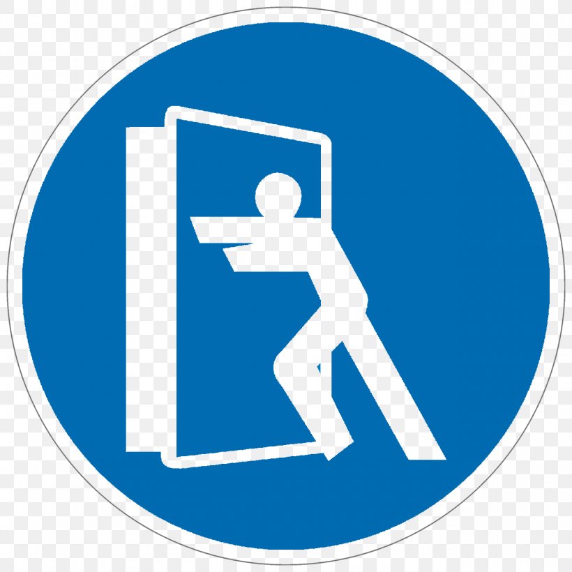 Sign Gebotszeichen Door Sticker Illustration, PNG, 1280x1280px, Sign, Area, Blue, Brand, Door Download Free