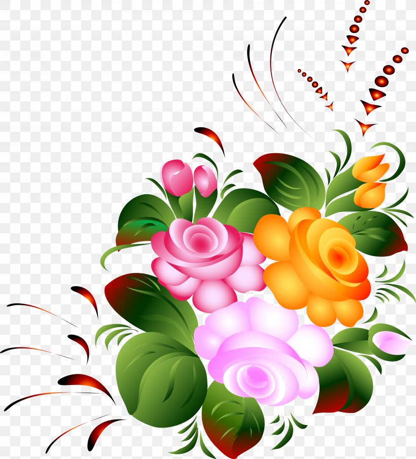 Cut Flowers Floral Design Clip Art, PNG, 3974x4388px, Flower, Artwork, Cut Flowers, Embroidery, Flora Download Free