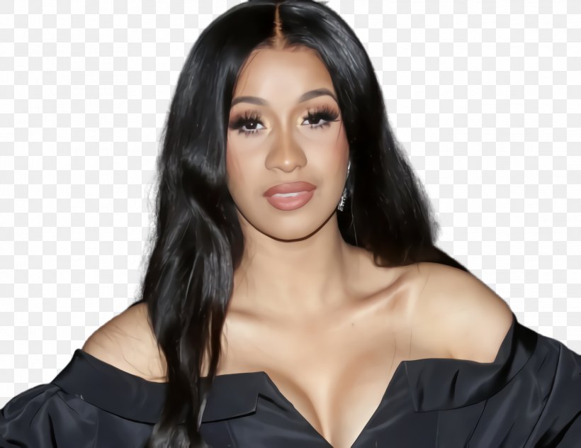 Face Cartoon, PNG, 2276x1756px, Cardi B, American Rapper, Beauty, Black Hair, Broadcasting Download Free