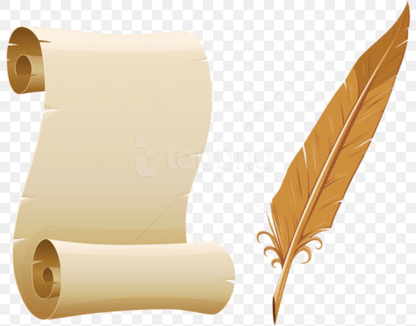 Paper Quill Scroll Parchment Clip Art, PNG, 799x643px, Paper, Beige, Ink, Inkwell, Kraft Paper Download Free