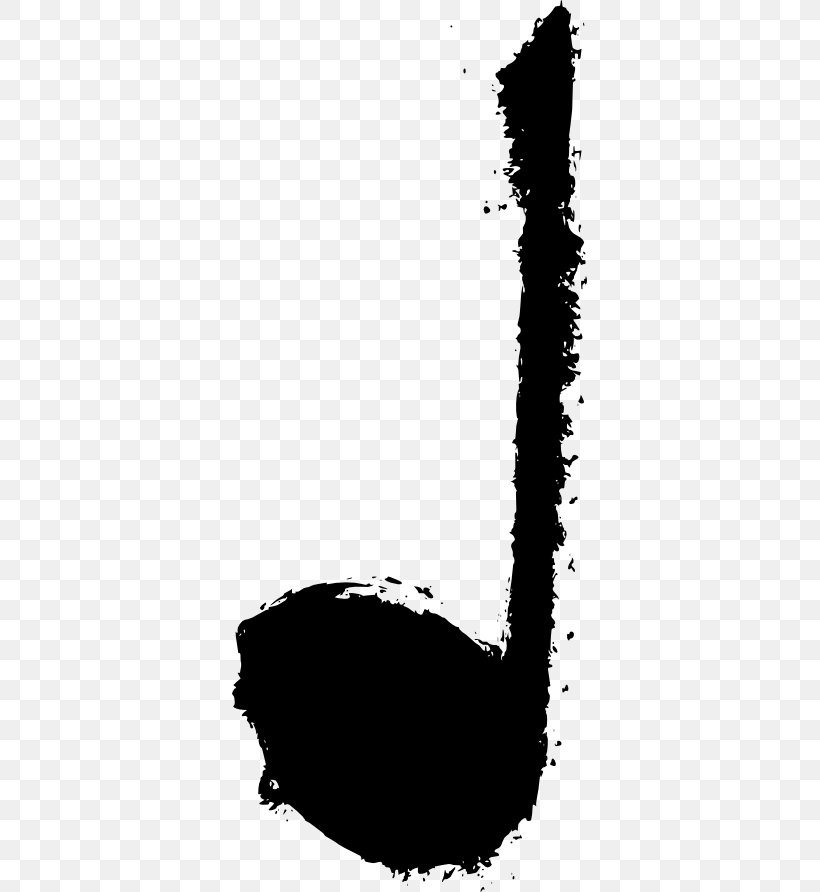 Musical Note Vector Graphics Image, PNG, 355x892px, Music, Blackandwhite, Fermata, Free Music, Grunge Download Free