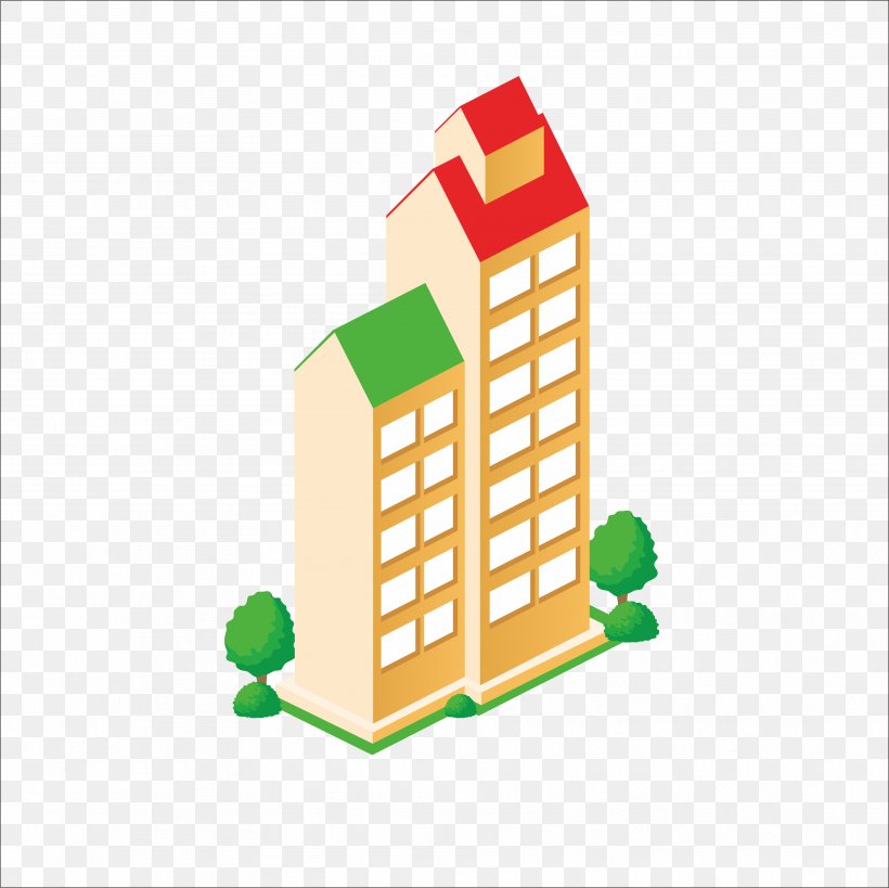 Building Euclidean Vector Gratis Icon, PNG, 3547x3546px, Building, Apartment, Architectural Engineering, Architecture, Grass Download Free