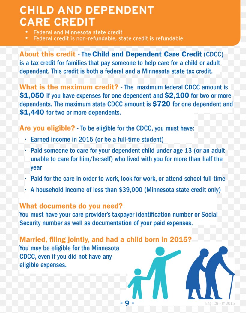 Child And Dependent Care Credit Child Tax Credit Minnesota, PNG, 960x1222px, Child And Dependent Care Credit, Area, Brand, Child, Child Care Download Free