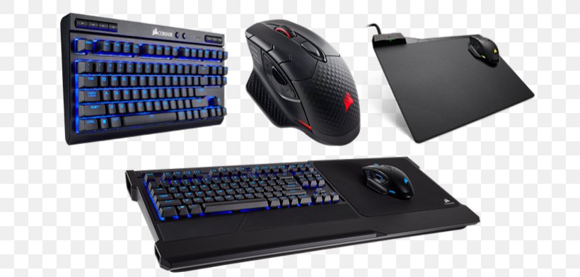 Computer Keyboard The International Consumer Electronics Show Computer Cases & Housings Computer Mouse CORSAIR K63 Wireless Mechanical Gaming Keyboard, PNG, 698x392px, Computer Keyboard, Computer Accessory, Computer Cases Housings, Computer Component, Computer Hardware Download Free