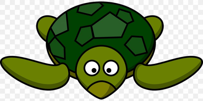 Green Sea Turtle Clip Art, PNG, 960x480px, Turtle, Animation, Cartoon, Drawing, Fictional Character Download Free