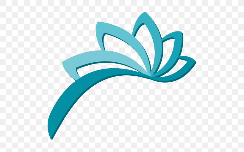 Line Leaf Clip Art, PNG, 512x512px, Leaf, Aqua, Flower, Logo, Turquoise Download Free