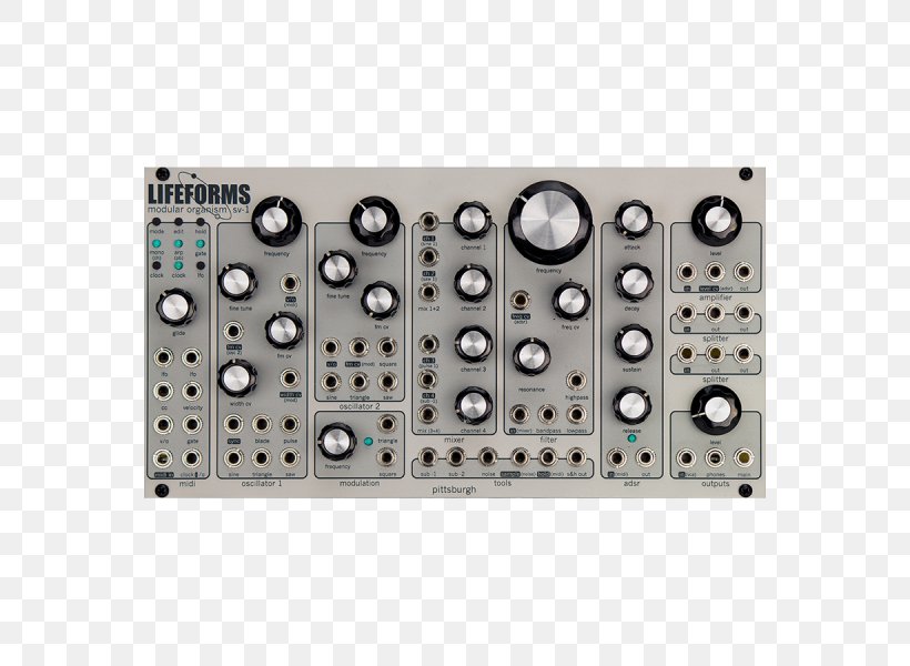 Doepfer A-100 Modular Synthesizer Eurorack Sound Synthesizers Electronic Oscillators, PNG, 600x600px, Doepfer A100, Analog Synthesizer, Audio, Audio Equipment, Audio Receiver Download Free