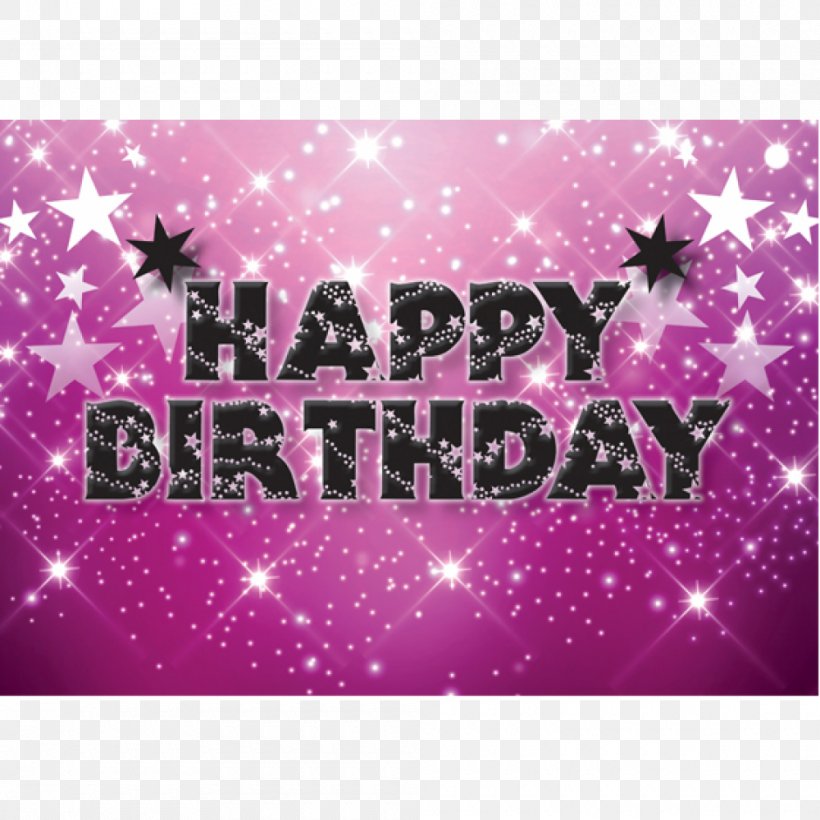 Happy Birthday Star Text Pink M, PNG, 1000x1000px, Birthday, Glitter, Happy Birthday, Magenta, Name Download Free