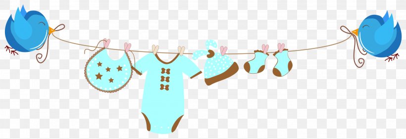 Infant Banner Child Illustration, PNG, 2797x960px, Infant, Baby Shower, Baby Transport, Banner, Blue Download Free