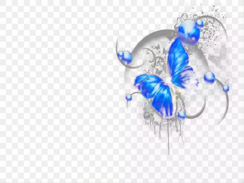 Butterfly Graphic Design Download, PNG, 960x720px, Butterfly, Azure, Blue, Cobalt Blue, Drop Download Free
