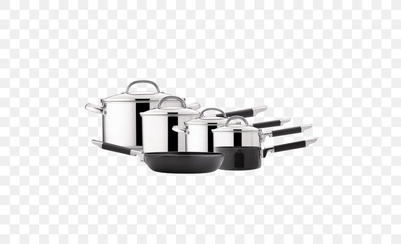 Stainless Steel Cookware Stock Pots Frying Pan, PNG, 500x500px, Stainless Steel, Anodizing, Casting, Cooking, Cookware Download Free