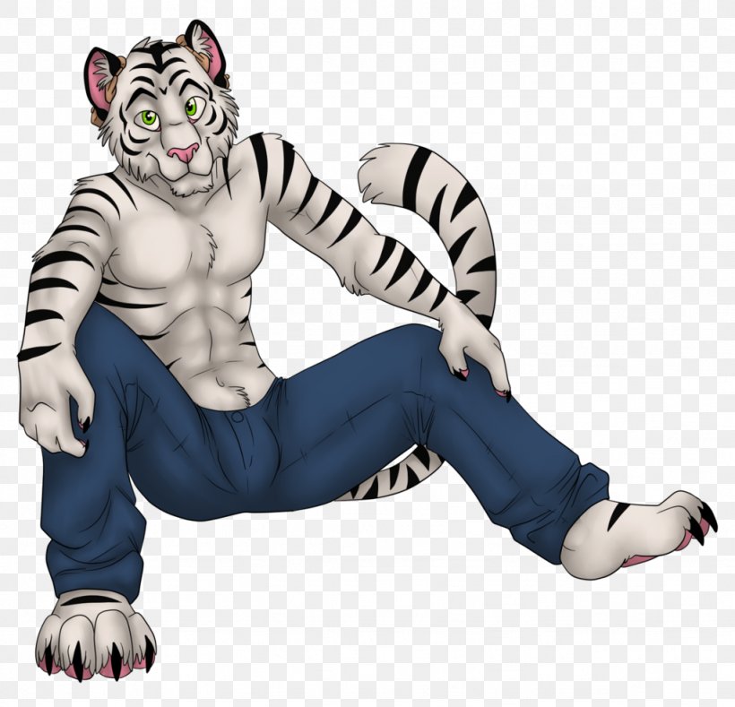 The White Tiger Cat Lion, PNG, 1024x986px, Tiger, Aggression, Animal, Anthropomorphism, Art Download Free