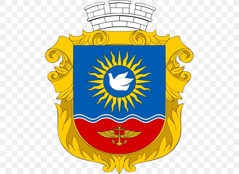 Myrnyi Yevpatoria Urban-type Settlement Wikipedia Clip Art, PNG, 509x600px, Myrnyi, Artwork, Autonomous Republic Of Crimea, Coat Of Arms, Country Download Free