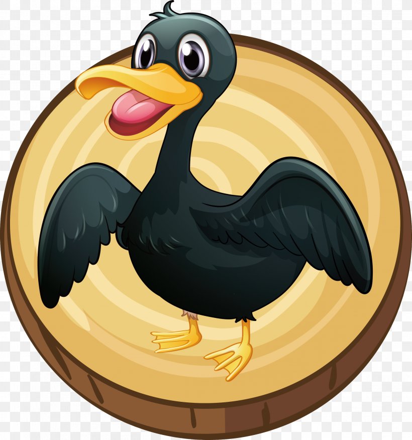 Duck Mallard Download, PNG, 2298x2455px, Duck, Beak, Bird, Black, Cartoon Download Free
